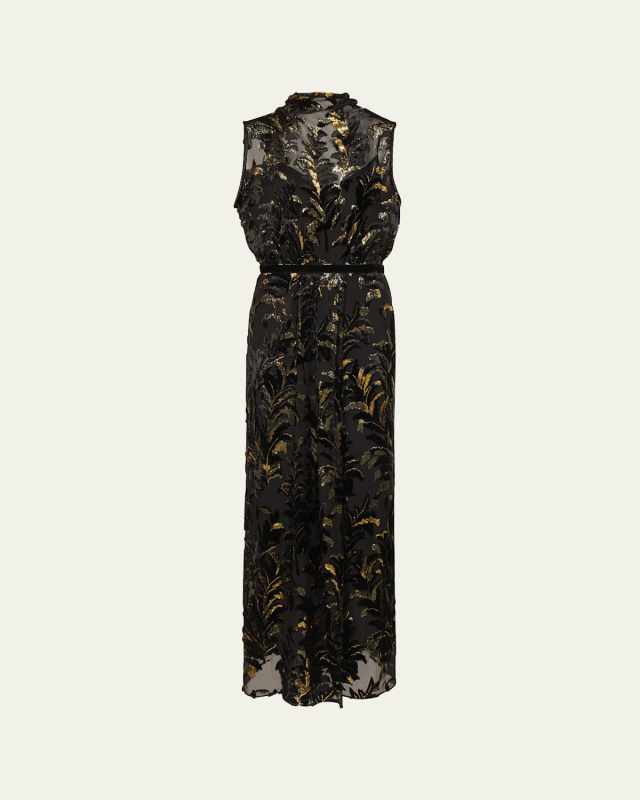Fancy Sea Sequin Maxi Dress